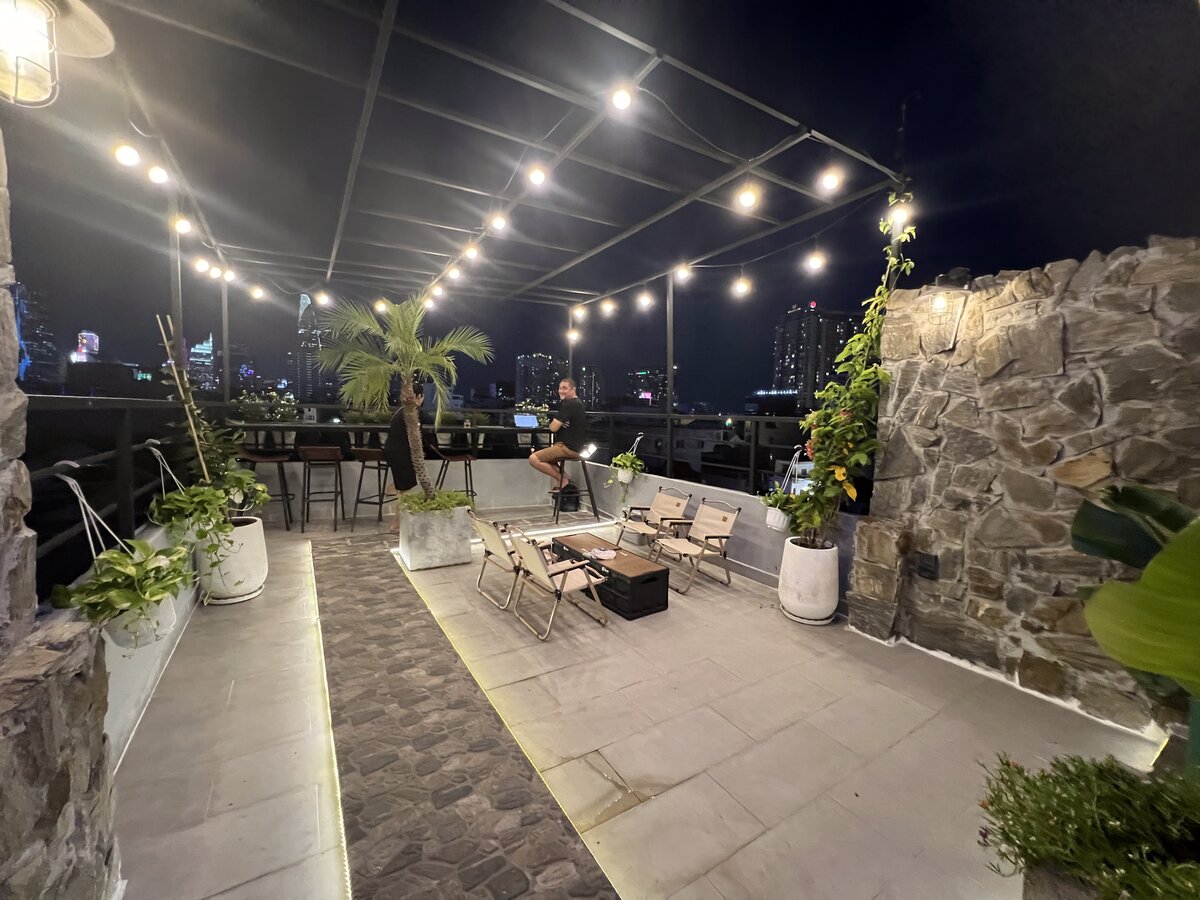 Rooftop terrace